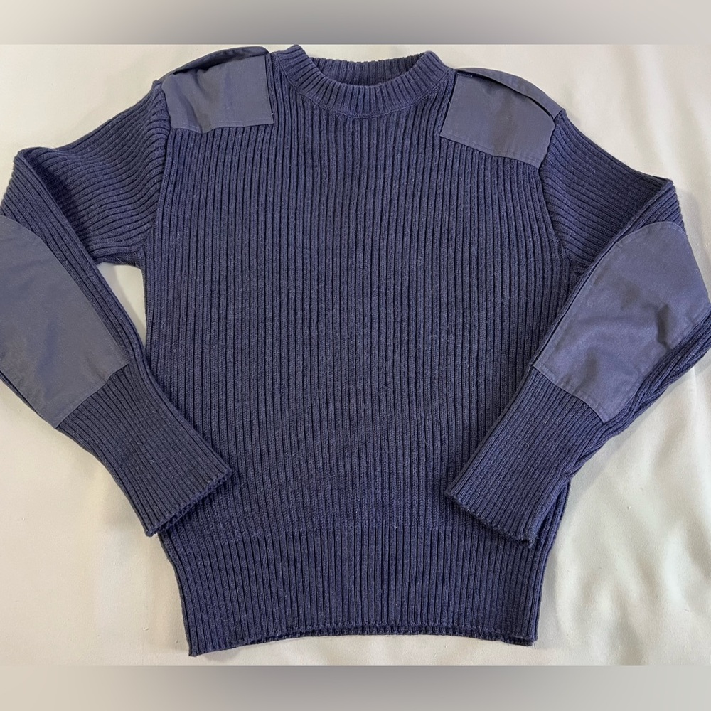 Mitts Nitts Polar Wear Military Service Issue Wool Sweater‎ Mens Size 46 Vintage